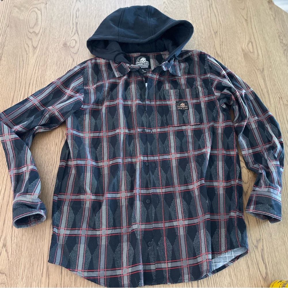 Lurking Class Hooded Flannel